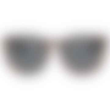 Oh Boje | Matte unerbittliche schwarze polarisierte Sonnenbrille