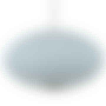 Svaña de lámpara colgante de algodón gris de crema y estrella gris de 80 cm
