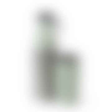 Wiederverwendbare Flasche / Tasse in Seegrün