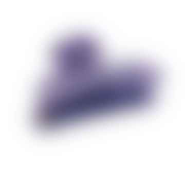 Midi Heirloom Claw in Purple Checker 