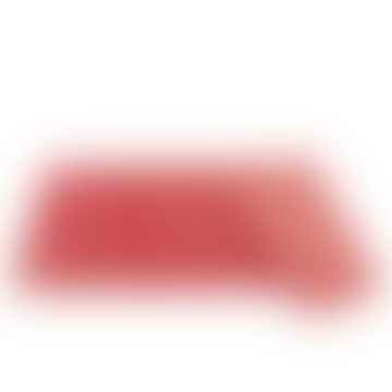 Alfombra de encaje rojo - 90 x 180 cm