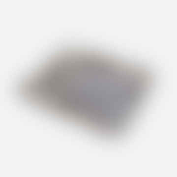Suri Alpaka Felldecke Carmen Stripe 200 x 65 cm - Grau