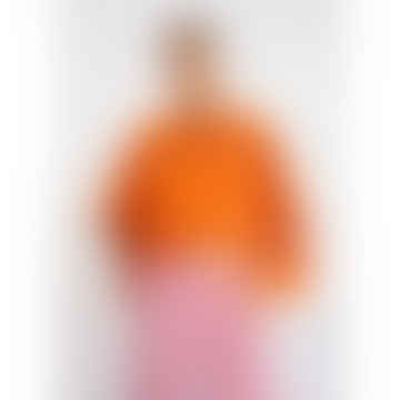 Stoßfummel Hemd - Orange