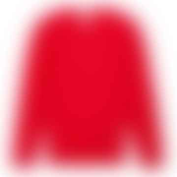 Jersey de puntada de semillas - Rojo