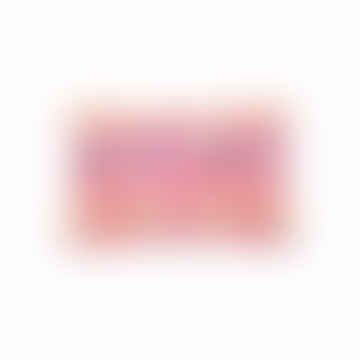 Kissenbezug Ikat Multicolor Pink Gelb Größe 60x40