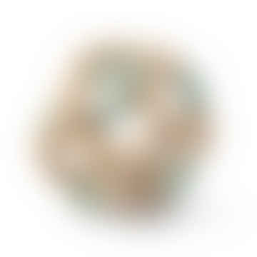 (36-145) Wooden Beads Ball - Mint