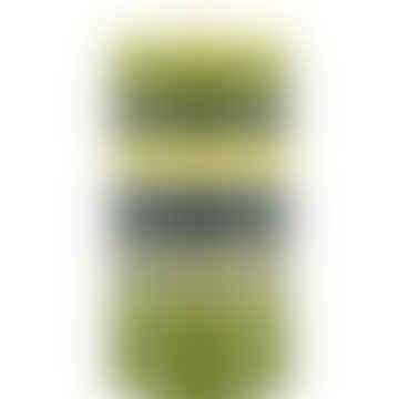 15 cm Öko -Säulenkerze - Olive, Indigo und Jasmine