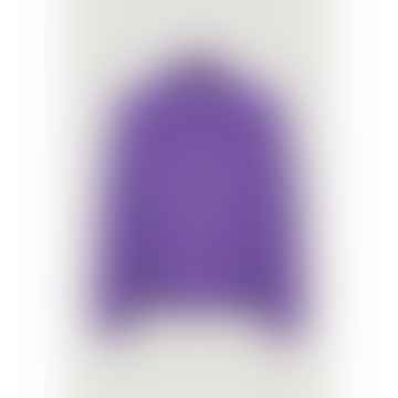 Maryan Bomber Leather Purple
