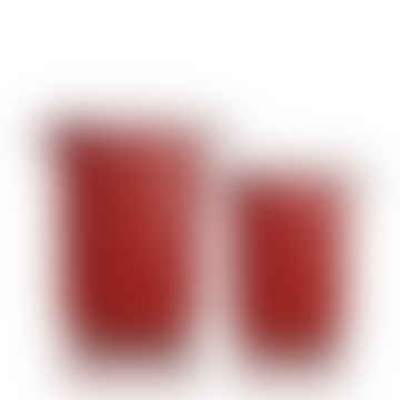 Rosti Rührkrug Set 500ml & 1l Größen mit Deckel in Rot