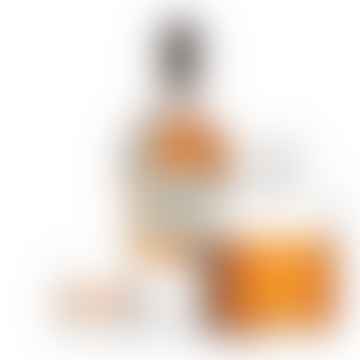 LSA International Cask Whisky Set Clear 1 Decanter + 2 Vasos con una destilería Cotswolds Single Malt Whisky
