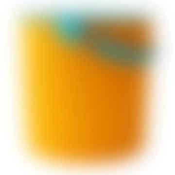Omnioutil Seau de Rangement & Couvercle Grand Orange Bleu