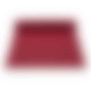 Pappelina Of Sweden Chemin De Table Mono 36x150cm En Rouge Foncé Et Rouge