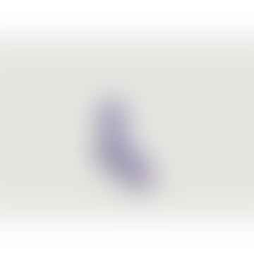 Calzini di cotone biologico foschia viola