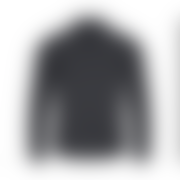 90889 Melange Flannel Custom Fit Shirt Total Eclipse