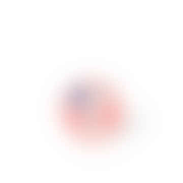 Isolationsgesichts -Teller - rosa mit blauem Auge