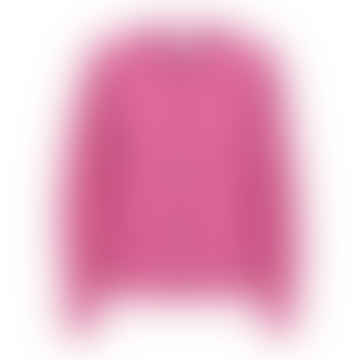 Lulu Knit Short Cardigan - Phlox Pink