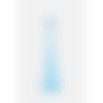 Rosetta Glass Candlestick Blue