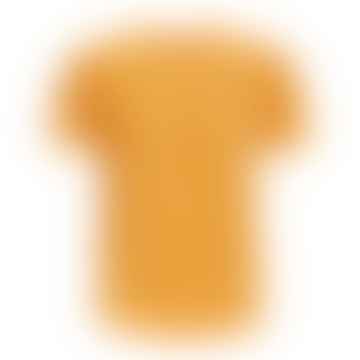 T-Shirt-Streaker-Lauf Uomo Orange Eis / Reflexion