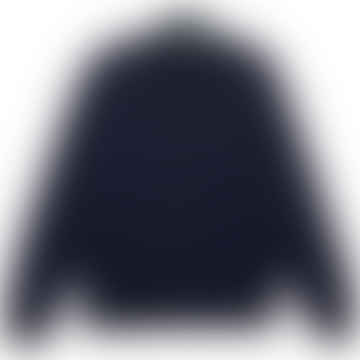 Reißverschluss-Sweatshirt Sh9622 - Marineblau