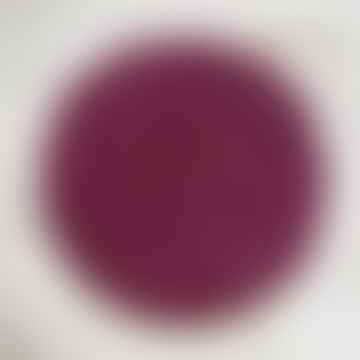 Mildo Handmade Felt Ball Trivet - Mulberry Purple