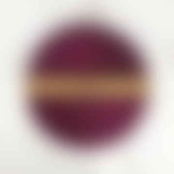 Agni Handmade Felt Placemats - Set Of 4 - Plum Purple
