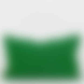 Laura Stripe Cushion Green And Black