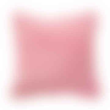 Pink Chindi Rag Cushion