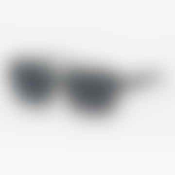 Nayah Square grossi occhiali da sole in nebbia oliva