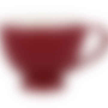 Taza de té Alice Claret rojo