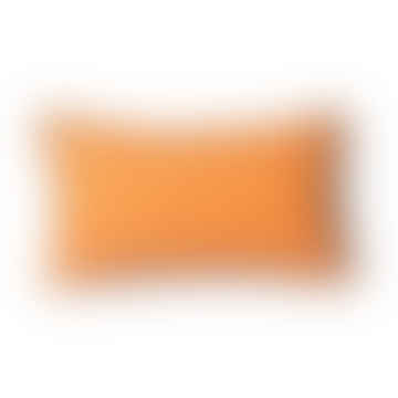 Retro cojín naranja/marrón - puesta de sol (50x30)