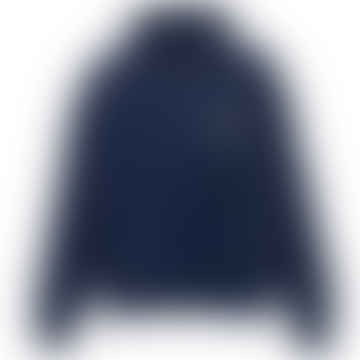 Matias Navy + Ecru Logo Logo Sweatshirt