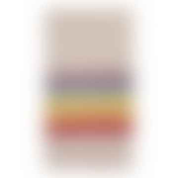 Rainbow Beige/Multi Shetland Pride Throw 140 x 185 cm