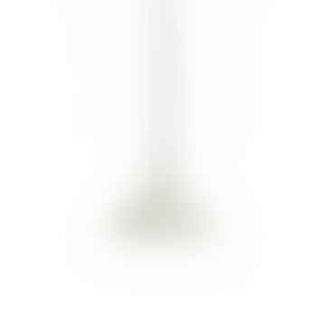 Coutures blanches de la lampe pendentielle s