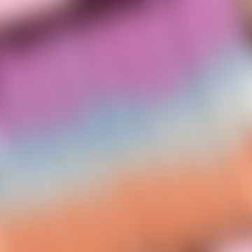Dermier la bougie - Ensemble de 5 orange violet