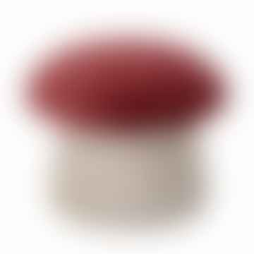 Pouf Mushroom Lue - Rojo