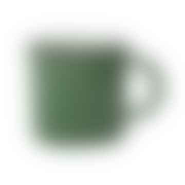 Taza de hojalata en verde (conjunto de 4)