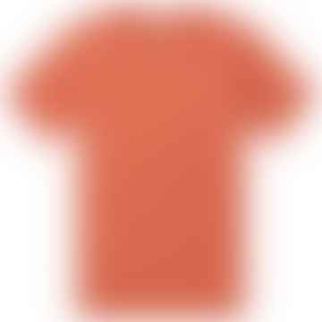 C.p. Company 30/1 Jersey Small Logo T-shirt Burnt Ochre