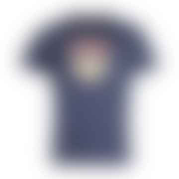 Barbour International Smq Benning T-shirt Navy