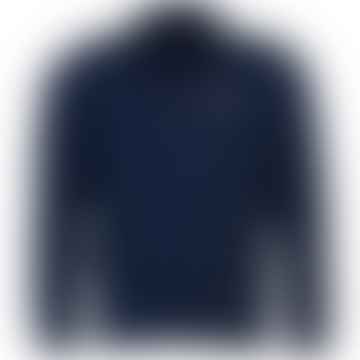Barbour International Sweat-shirt à demi-fermeture éclair essentiel bleu marine