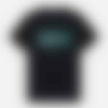 Fred Perry Sportswear Logo-T-Shirt Schwarz
