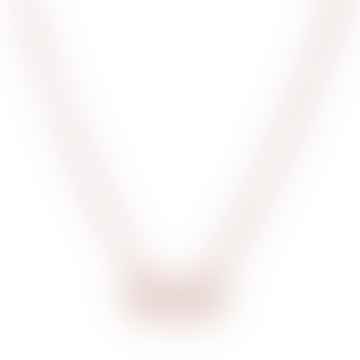 Rosengold plattiert Mini Infinity Charme Halskette