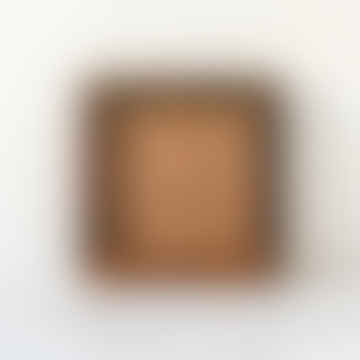 Fotorahmen aus wiedergewonnenem Holz – klein quadratisch