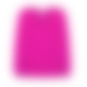 Silja V Neck Mohair Jumper | Neon Pink