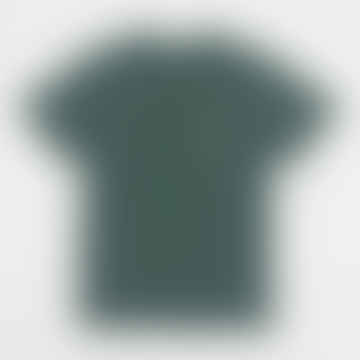 Green Alton Short Sleeve T-shirt in Dark Forest