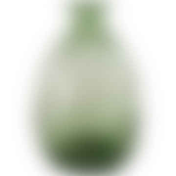 Vaso Cocos in vetro verde
