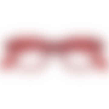 Shape C Red Reading Glasses