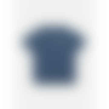 T-shirt Uno Njco Circle Indigo Blue