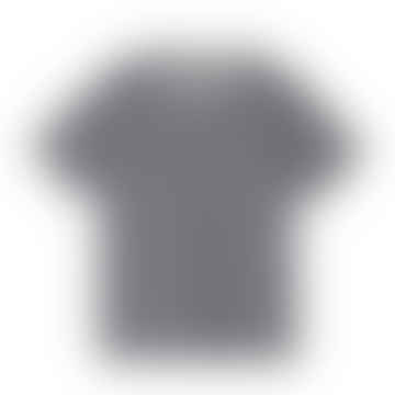 Camiseta de bolsillo Scotty Marina oscura/blanco