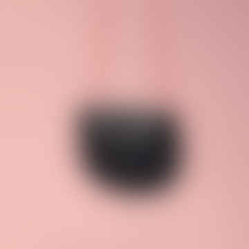 Bolso de ojos googly negro