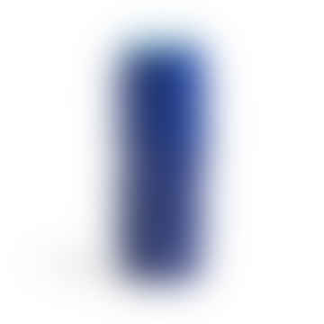 Vase ondulé en bleu